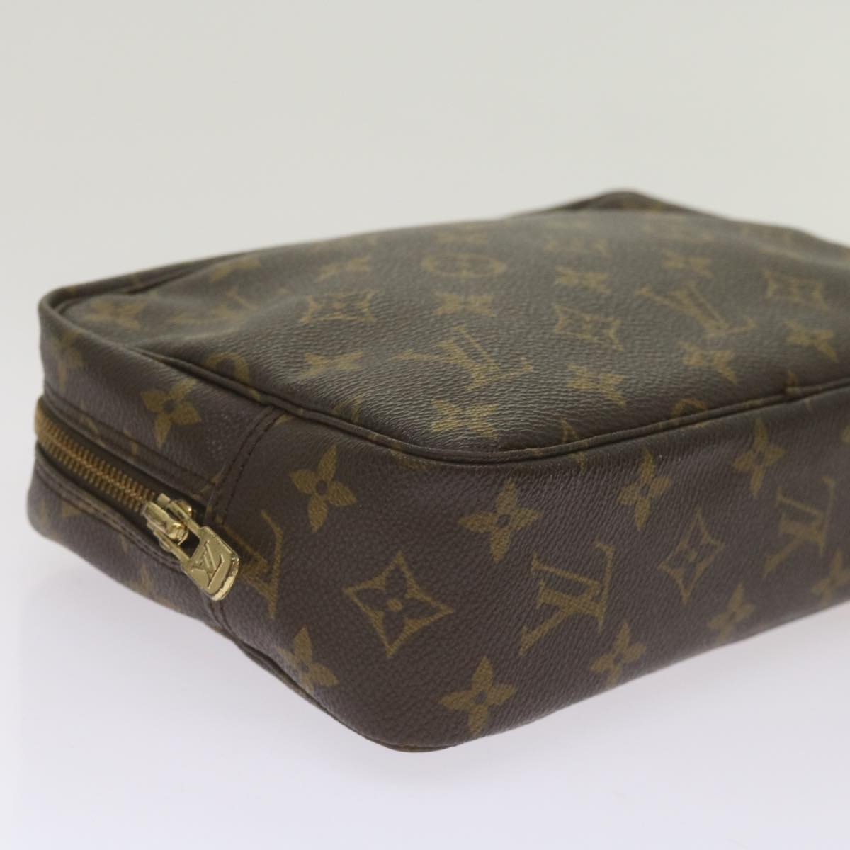 LOUIS VUITTON Monogram Trousse Toilette 23 Clutch Bag M47524 LV Auth am5936