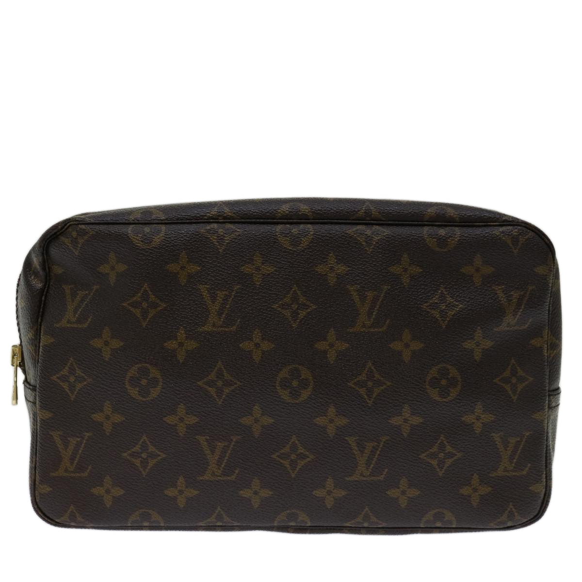 LOUIS VUITTON Monogram Trousse Toilette 28 Clutch Bag M47522 LV Auth am5937