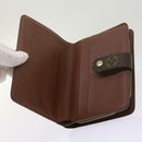 LOUIS VUITTON Monogram Porto Papie Zip Wallet M61207 LV Auth am5939-8