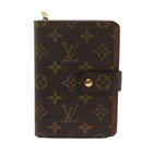 LOUIS VUITTON Monogram Porto Papie Zip Wallet M61207 LV Auth am5939-13