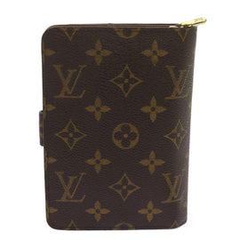 LOUIS VUITTON Monogram Porto Papie Zip Wallet M61207 LV Auth am5939 - 0