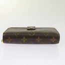 LOUIS VUITTON Monogram Porto Papie Zip Wallet M61207 LV Auth am5939-5