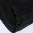 FENDI Zucca Canvas Shoulder Bag Black Auth am5951-9