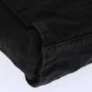 FENDI Zucca Canvas Shoulder Bag Black Auth am5951-15