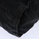 FENDI Zucca Canvas Shoulder Bag Black Auth am5951-16