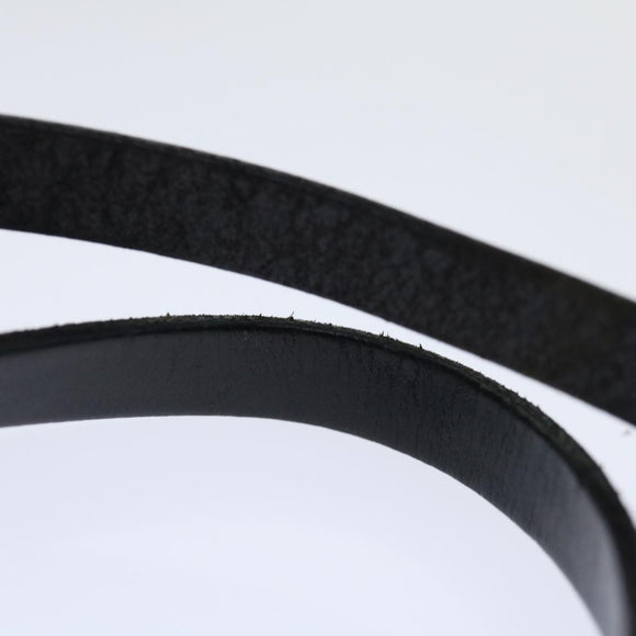 FENDI Zucca Canvas Shoulder Bag Black Auth am5951