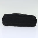 FENDI Zucca Canvas Shoulder Bag Black Auth am5951-5