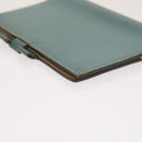 HERMES Agenda GM Day Planner Cover Leather Blue Auth am5960-16