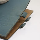 HERMES Agenda GM Day Planner Cover Leather Blue Auth am5960-7