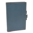 HERMES Agenda GM Day Planner Cover Leather Blue Auth am5960-1