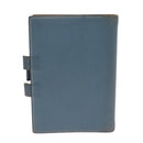 HERMES Agenda GM Day Planner Cover Leather Blue Auth am5960-2