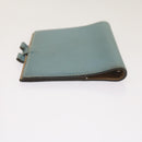 HERMES Agenda GM Day Planner Cover Leather Blue Auth am5960-4