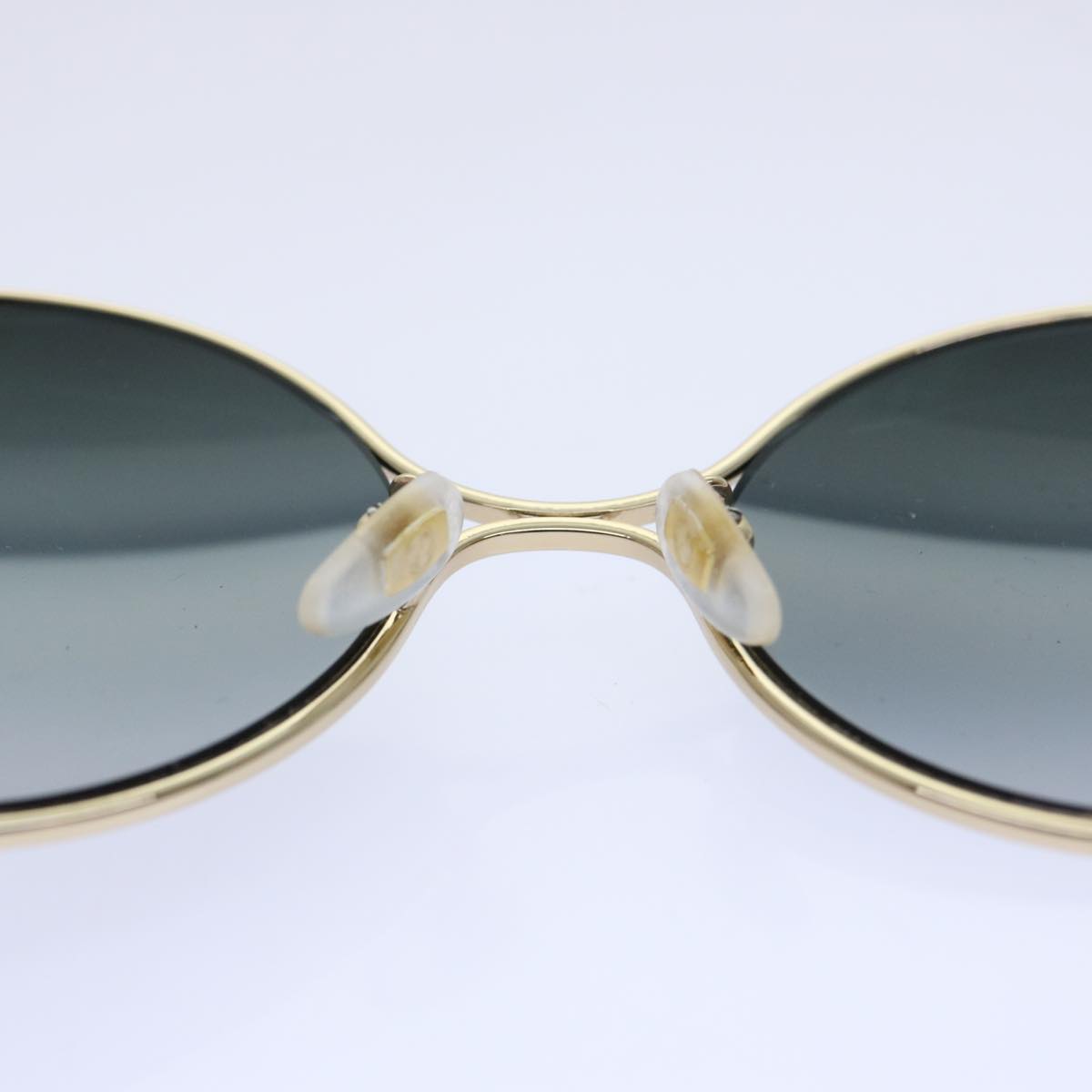 GUCCI Sunglasses metal Gold GG0253SA Auth am5964