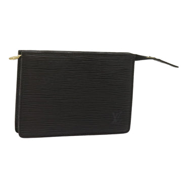 LOUIS VUITTON Epi Trousse Poche Toilette 15 Pouch Black LV Auth am5966