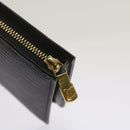 LOUIS VUITTON Epi Trousse Poche Toilette 15 Pouch Black LV Auth am5966-9