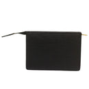 LOUIS VUITTON Epi Trousse Poche Toilette 15 Pouch Black LV Auth am5966-2