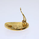 CHANEL Earring Gold CC Auth am5967-4