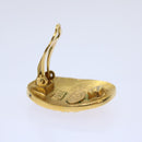 CHANEL Earring Gold CC Auth am5967-5