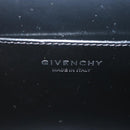GIVENCHY Chain Shoulder Bag Leather Black Auth am5976-16