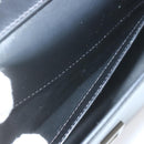 GIVENCHY Chain Shoulder Bag Leather Black Auth am5976-20