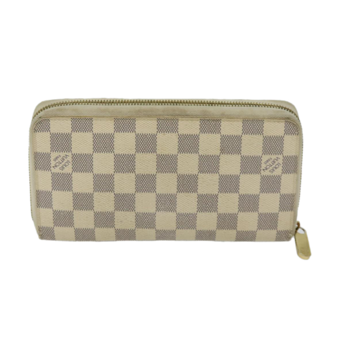 LOUIS VUITTON Damier Azur Zippy Organizer Long Wallet N60012 LV Auth am5977 - 0