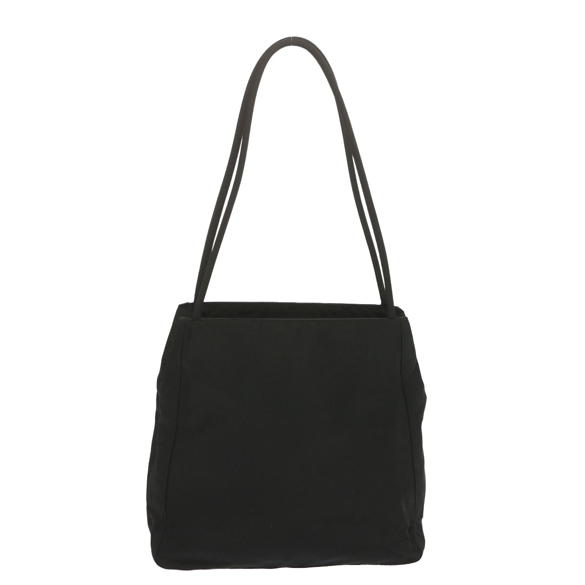 PRADA Shoulder Bag Nylon Black Auth am5978