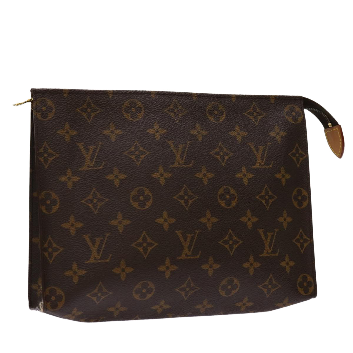 LOUIS VUITTON Monogram Poche Toilette 26 Pouch M47542 LV Auth am5979