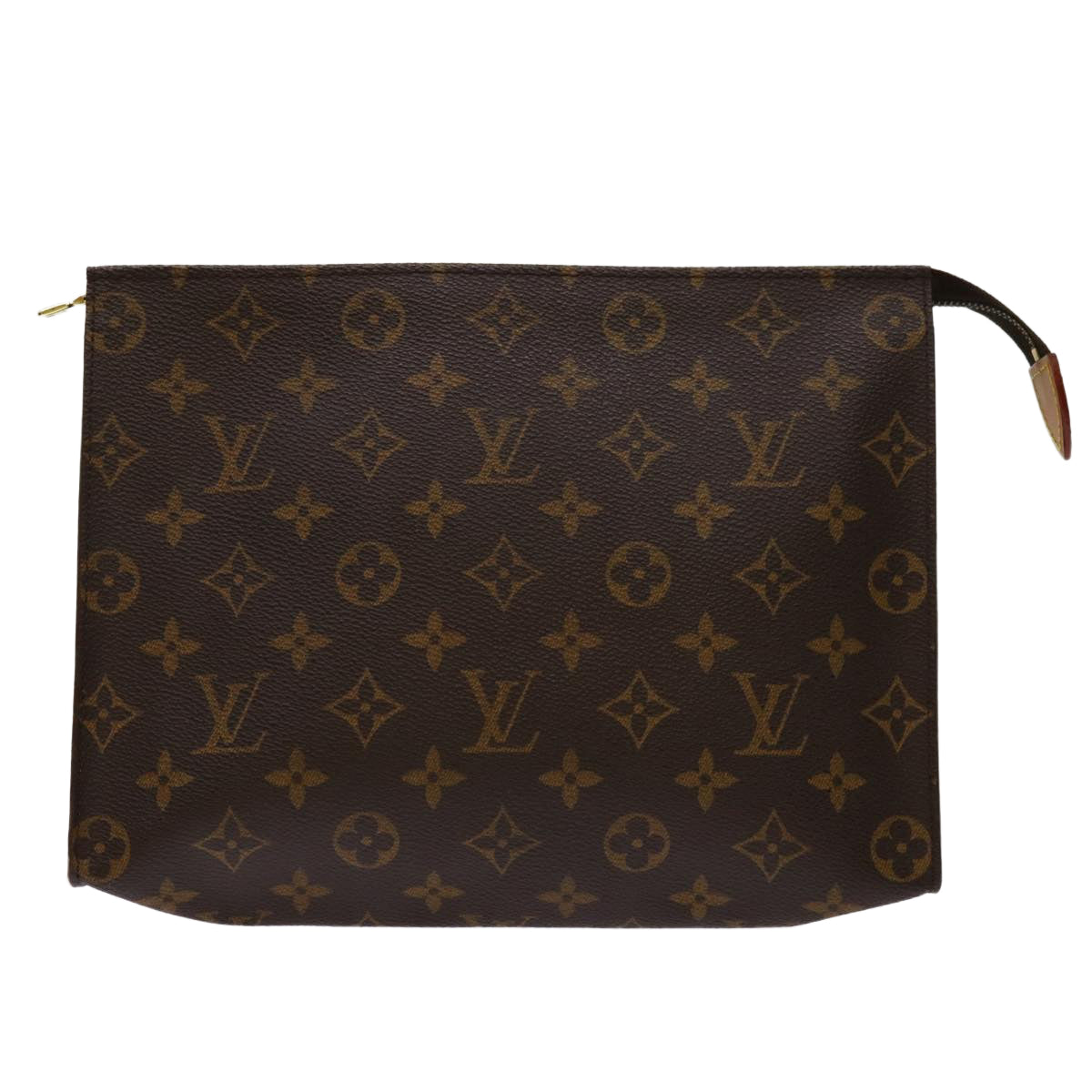 LOUIS VUITTON Monogram Poche Toilette 26 Pouch M47542 LV Auth am5979