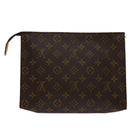LOUIS VUITTON Monogram Poche Toilette 26 Pouch M47542 LV Auth am5979-2