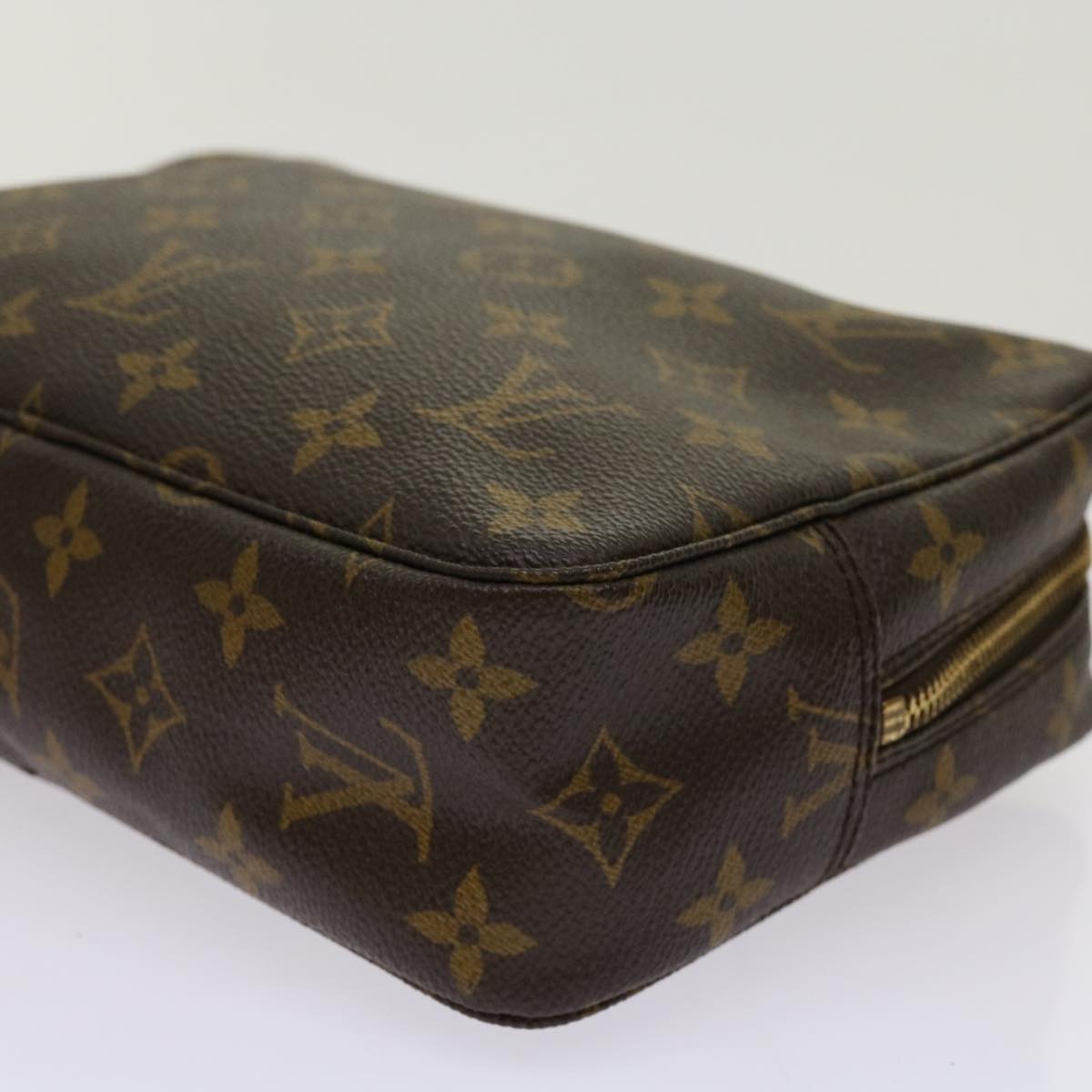 LOUIS VUITTON Monogram Trousse Toilette 23 Clutch Bag M47524 LV Auth am5985