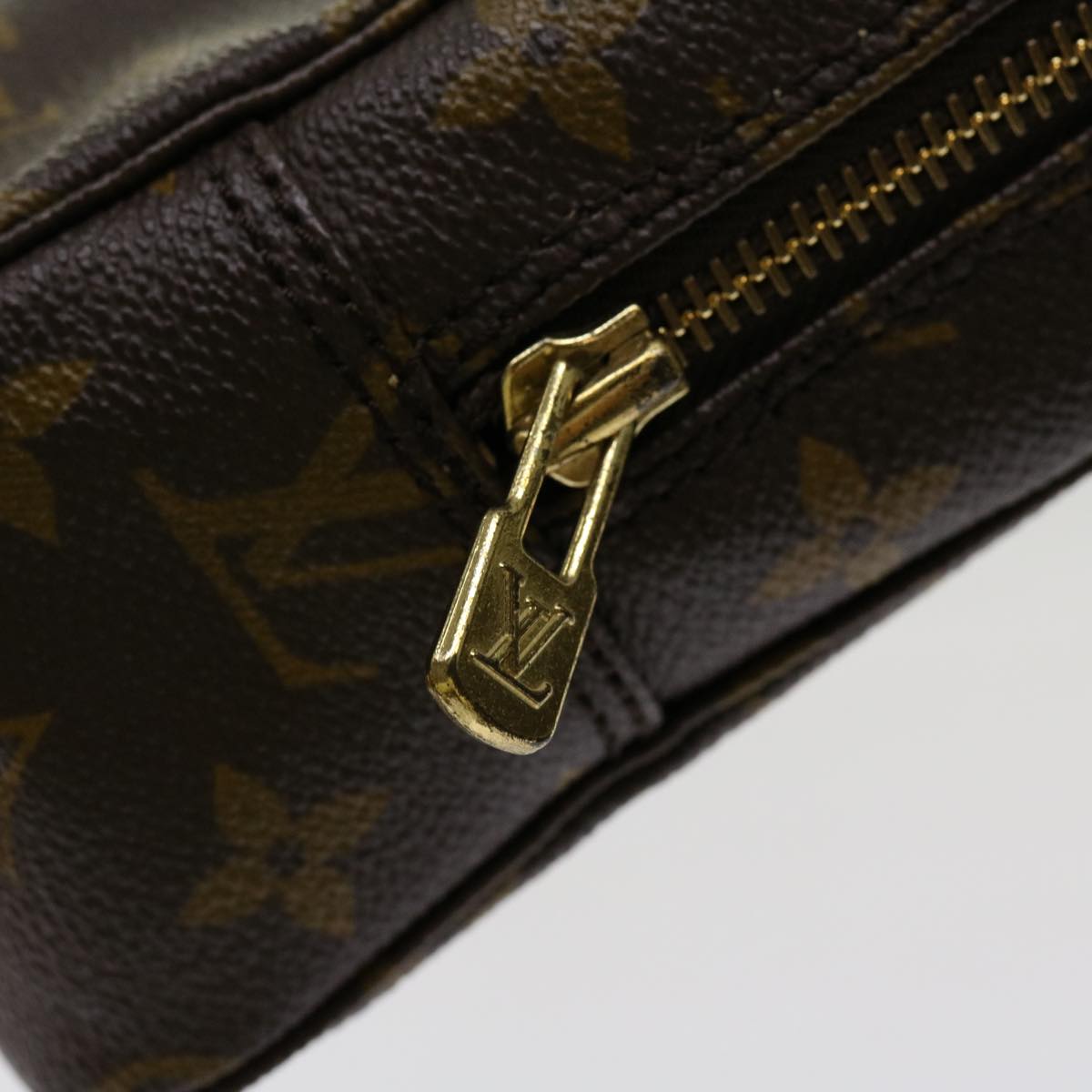 LOUIS VUITTON Monogram Trousse Toilette 23 Clutch Bag M47524 LV Auth am5987