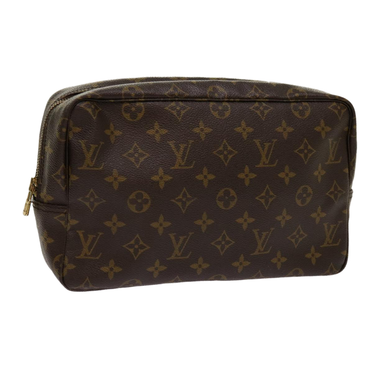 LOUIS VUITTON Monogram Trousse Toilette 28 Clutch Bag M47522 LV Auth am5988