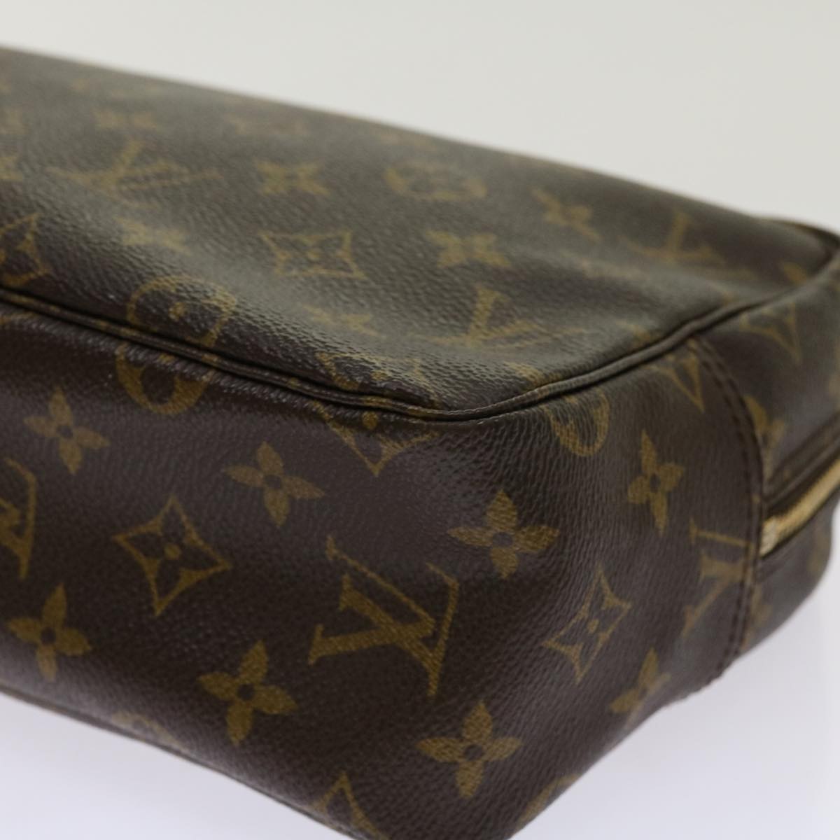 LOUIS VUITTON Monogram Trousse Toilette 28 Clutch Bag M47522 LV Auth am5988