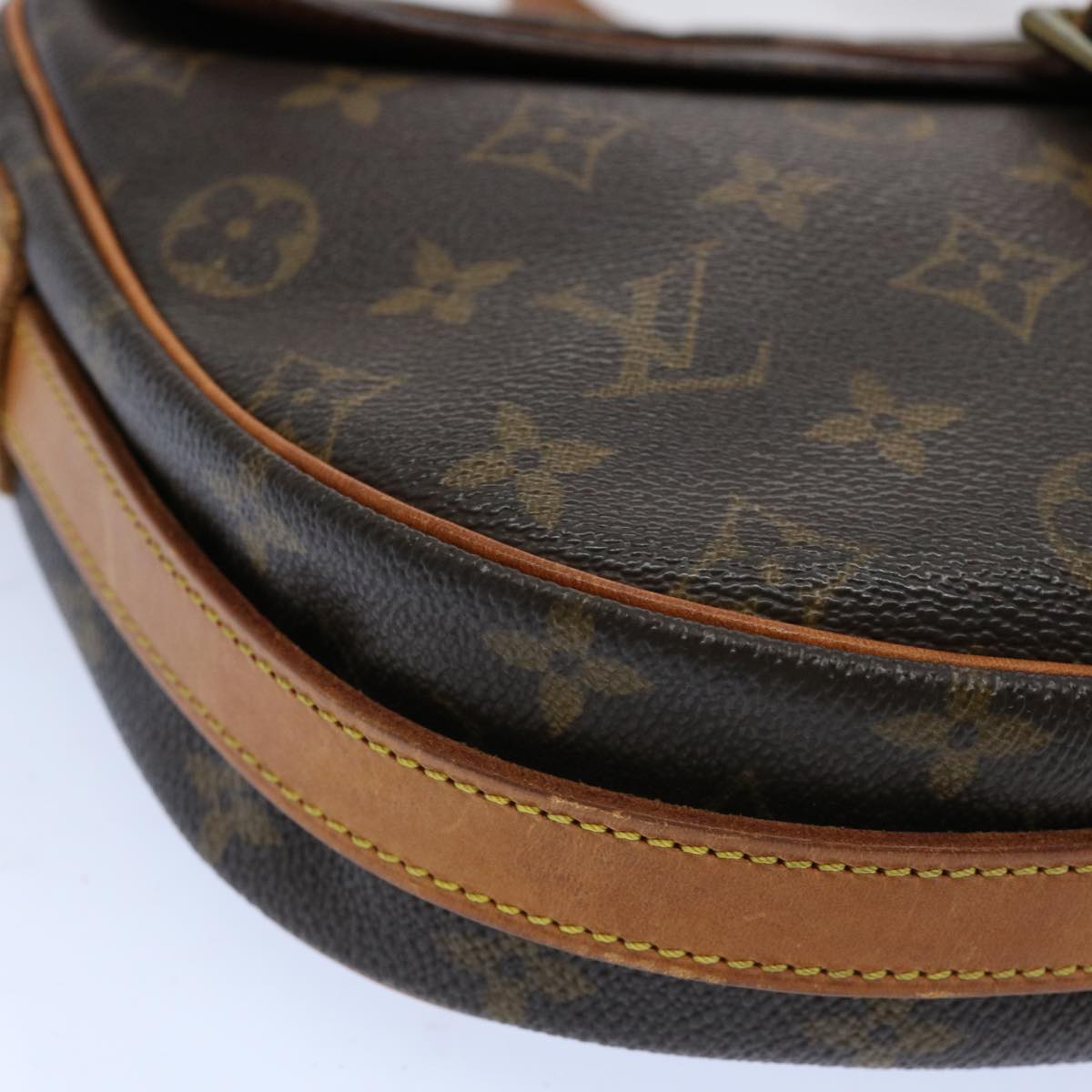 LOUIS VUITTON Monogram Jeune Fille GM Shoulder Bag M51225 LV Auth am5992