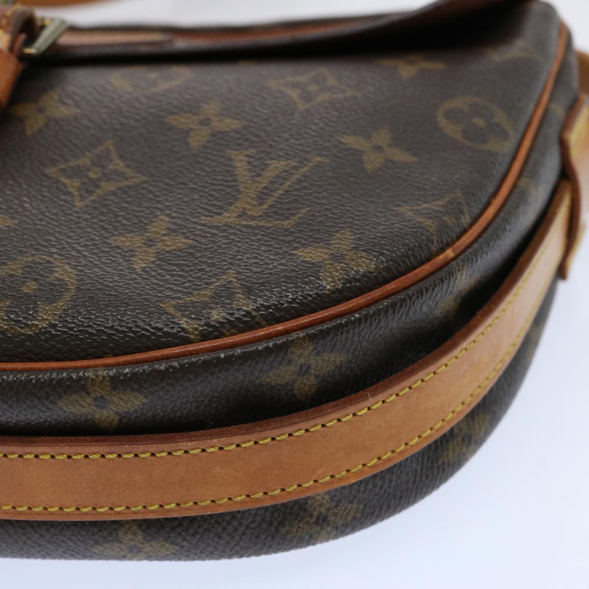 LOUIS VUITTON Monogram Jeune Fille GM Shoulder Bag M51225 LV Auth am5992