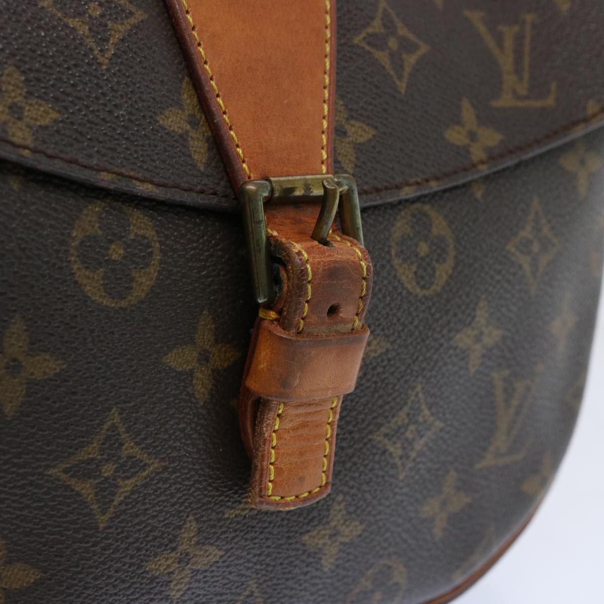 LOUIS VUITTON Monogram Jeune Fille GM Shoulder Bag M51225 LV Auth am5992