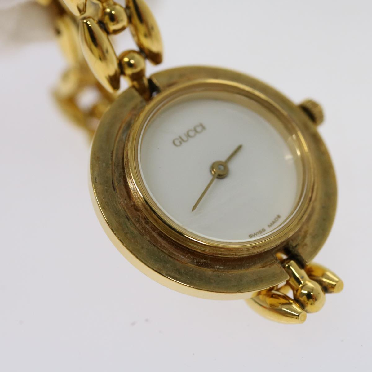 GUCCI Watches metal Gold Auth am5999