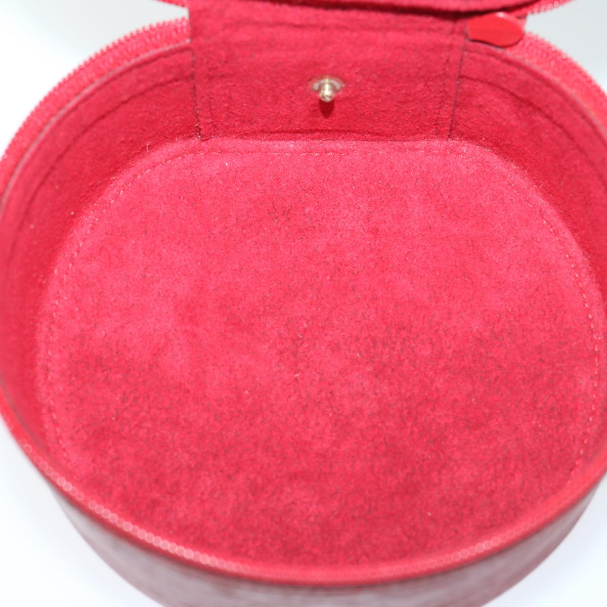 LOUIS VUITTON Epi Ecrin Bijoux 12 Jewelry Box Red M48207 LV Auth am6003