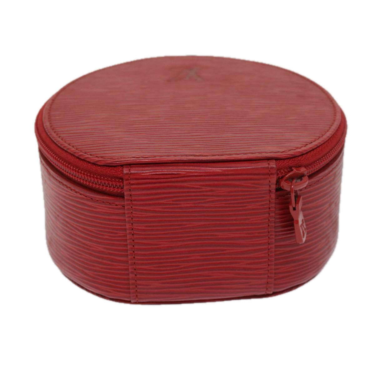 LOUIS VUITTON Epi Ecrin Bijoux 12 Jewelry Box Red M48207 LV Auth am6003