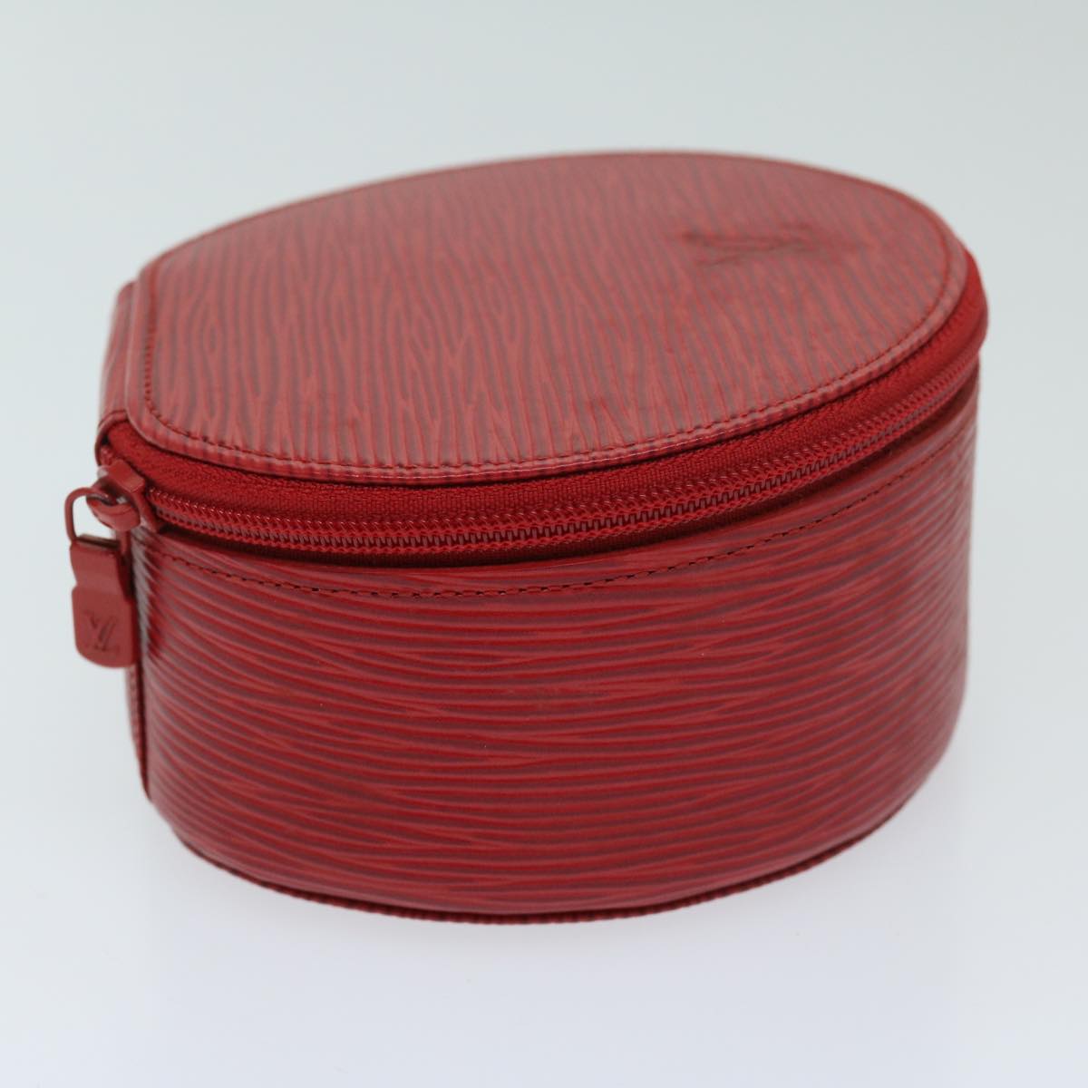 LOUIS VUITTON Epi Ecrin Bijoux 12 Jewelry Box Red M48207 LV Auth am6003