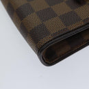 LOUIS VUITTON Damier Ebene Pochette Florentine Waist Bag N51856 LV Auth am6004-15