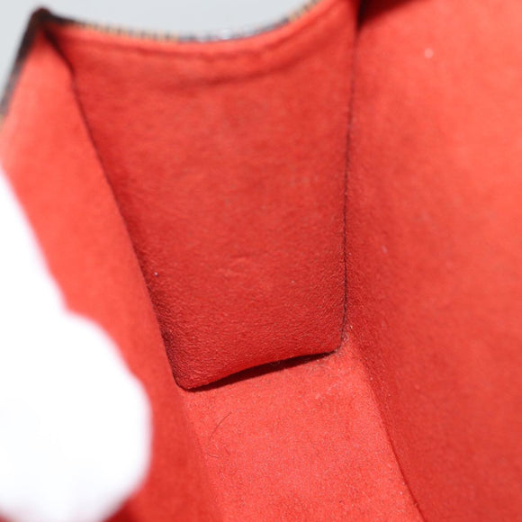 LOUIS VUITTON Damier Ebene Pochette Florentine Waist Bag N51856 LV Auth am6004