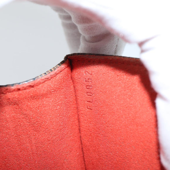 LOUIS VUITTON Damier Ebene Pochette Florentine Waist Bag N51856 LV Auth am6004