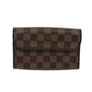 LOUIS VUITTON Damier Ebene Pochette Florentine Waist Bag N51856 LV Auth am6004-13