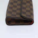 LOUIS VUITTON Damier Ebene Pochette Florentine Waist Bag N51856 LV Auth am6004-3