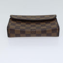 LOUIS VUITTON Damier Ebene Pochette Florentine Waist Bag N51856 LV Auth am6004-6
