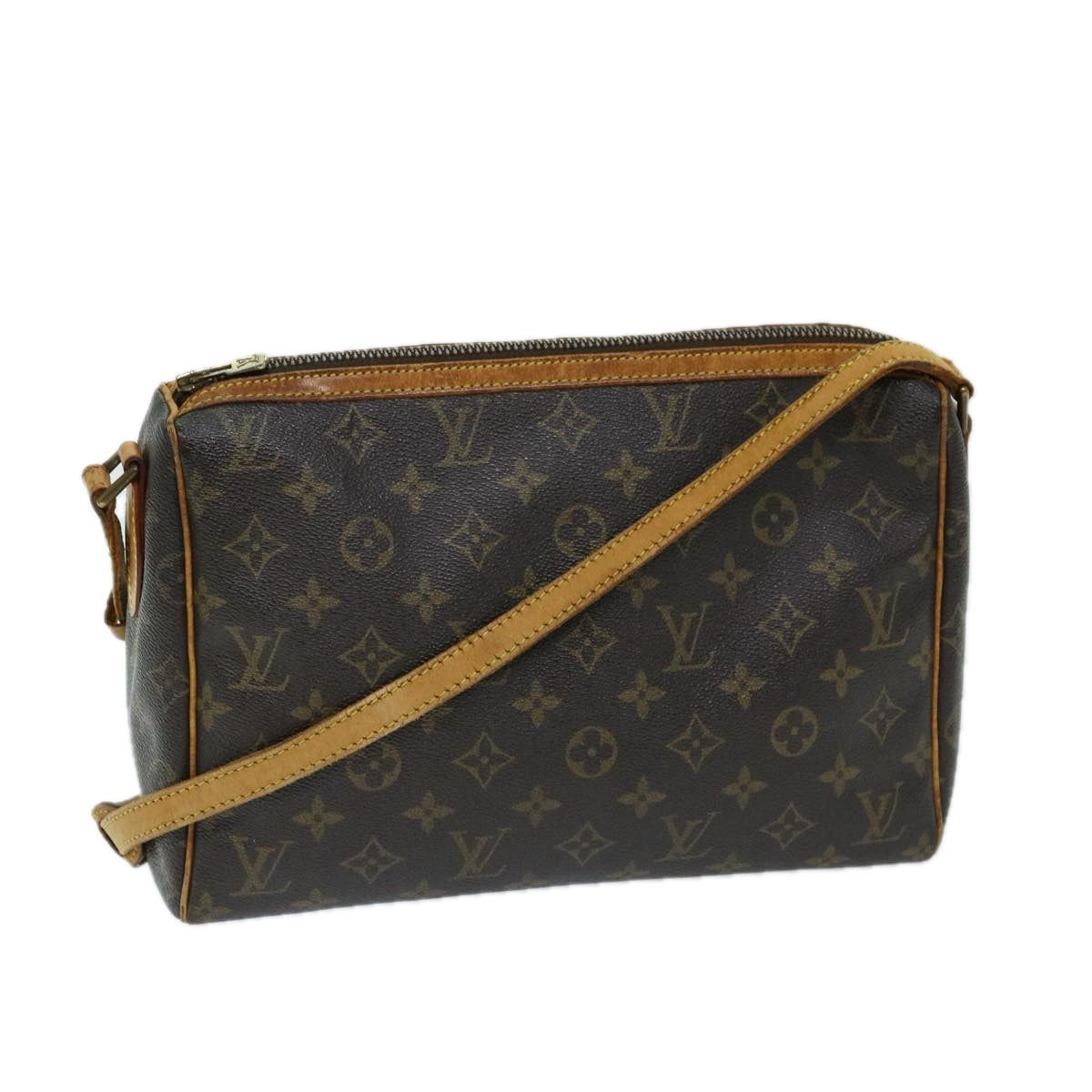 LOUIS VUITTON Monogram Tulle Lee Shoulder Bag M51348 LV Auth am6006