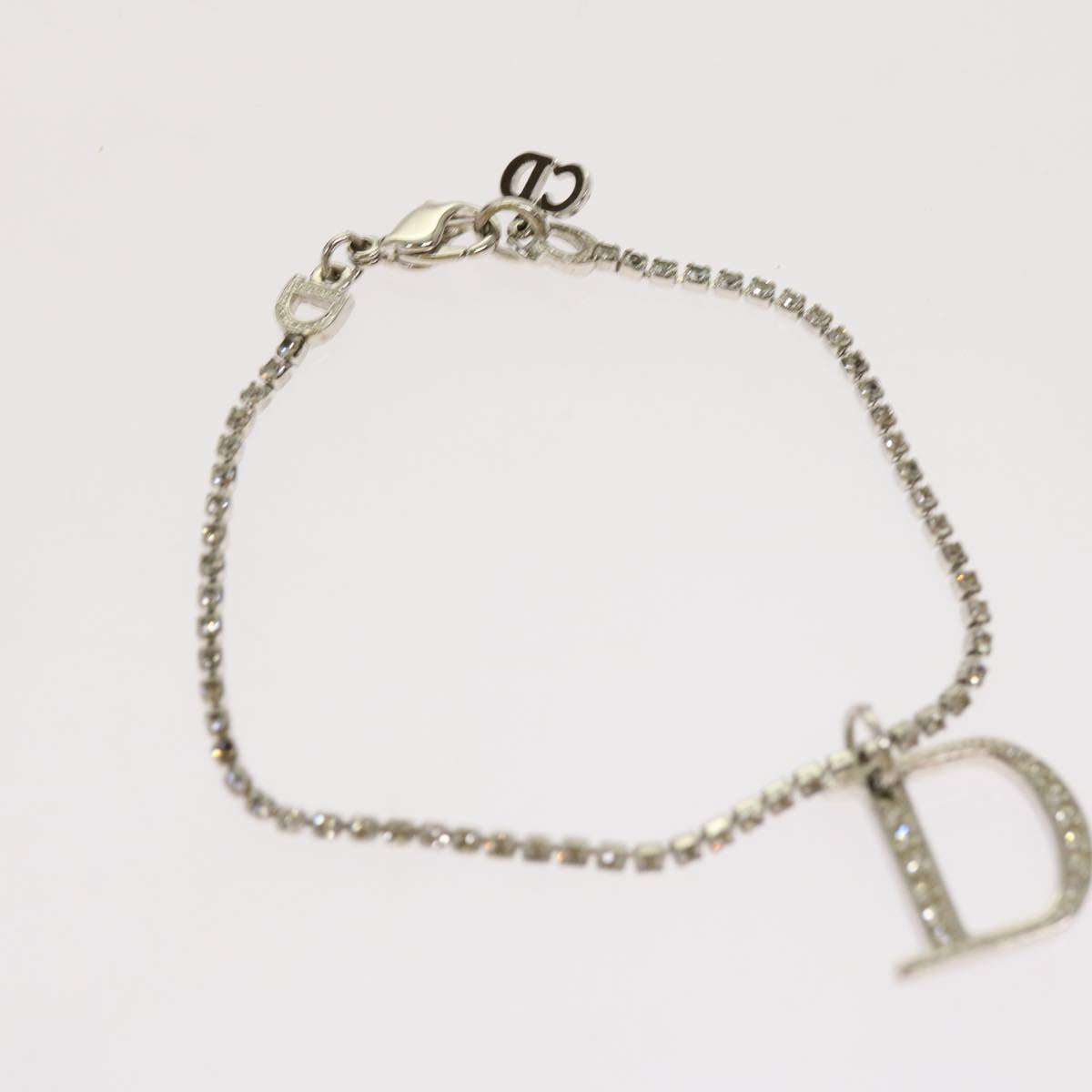 Christian Dior Bracelet metal Silver Auth am6013