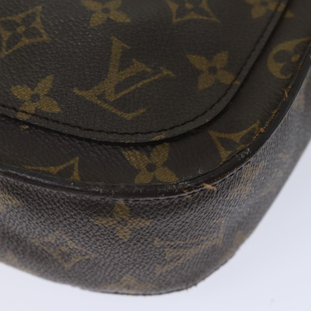 LOUIS VUITTON Monogram Saint Cloud GM Shoulder Bag M51242 LV Auth am6025