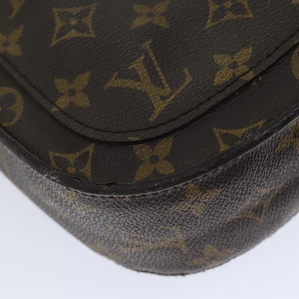 LOUIS VUITTON Monogram Saint Cloud GM Shoulder Bag M51242 LV Auth am6025